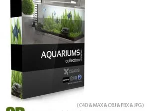 CGAxis Models Volume 24 Aquariums