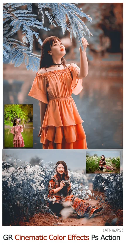 Cinetune Cinematic Color Grading Effects Photoshop Action