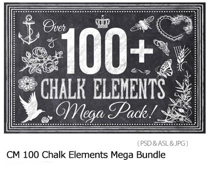 CM 100 Chalk Elements Mega Bundle