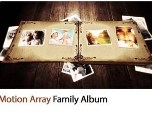 Motion Array Family Album