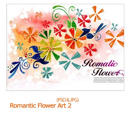 Romantic Flower Art 2