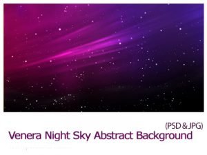Venera Night Sky Abstract Background