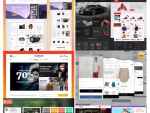 12 Ecommerce PSD Templates To Create the Best Online Shop
