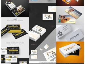 23 Modern Business Card PSD Mockups Collection