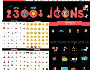 2300 Animated Icons Pack
