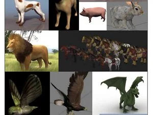 3D Animal Models For 3ds Max