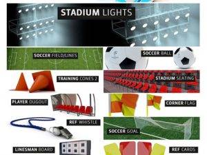 3D Soccer Pack For Cinema 4D