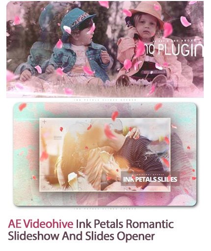 Ink Petals Romantic Slideshow And Slides Opener