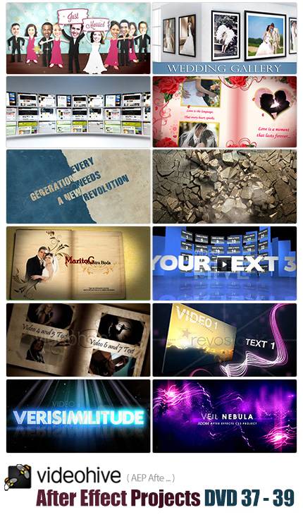 After Effect Projects Pack DVD 37-39