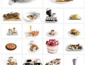 Archmodels Vol 76. 50 Highly Detailed Models Of Food