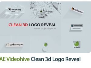 Clean 3d Logo Reveal