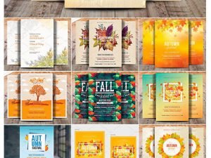 CM Autumn Flyer And Invitations Bundle