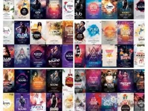 CM MEGA BUNDLE 100 Flyers Templates