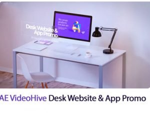 Desk Website Promo And App Promo