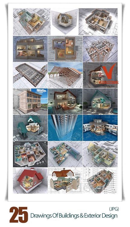 Drawings Of Buildings And Exterior Design