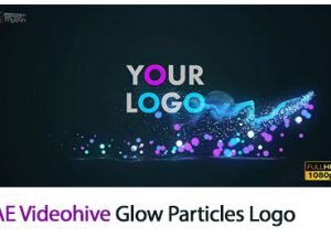 Glow Particles Logo