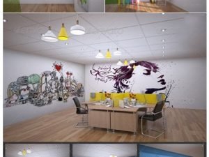 GraphicRiver Office Art Mockup