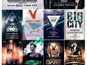 MIX Flyer Template Bundle 01