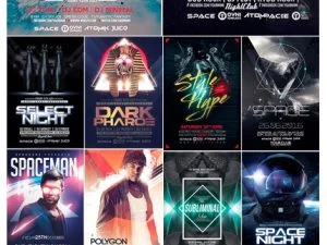 MIX Flyer Template Bundle 4