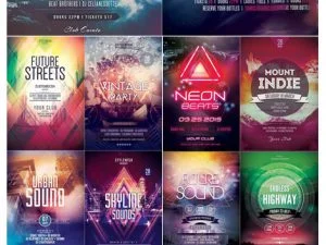 MIX Flyer Template Bundle 7