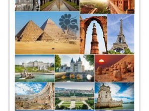 Monuments Of The World Stock Images