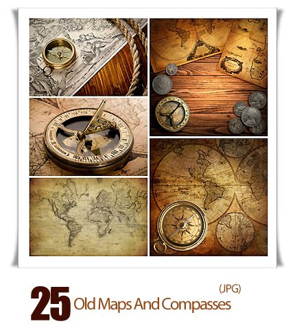 Old Maps And Compasses
