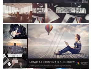 parallax corporate slideshow