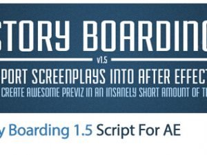 Story Boarding 1.5 Script For After Effects
