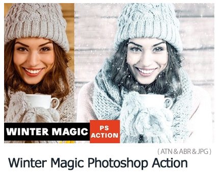 Winter Magic Photoshop Action