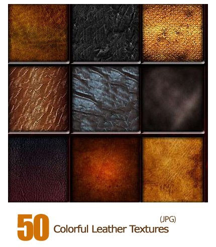 50 Colorful Leather