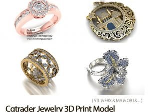 Cgtrader Jewelry 3D Print Model 02