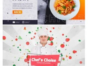 Chefs Choice And Modern Restaurant Promo