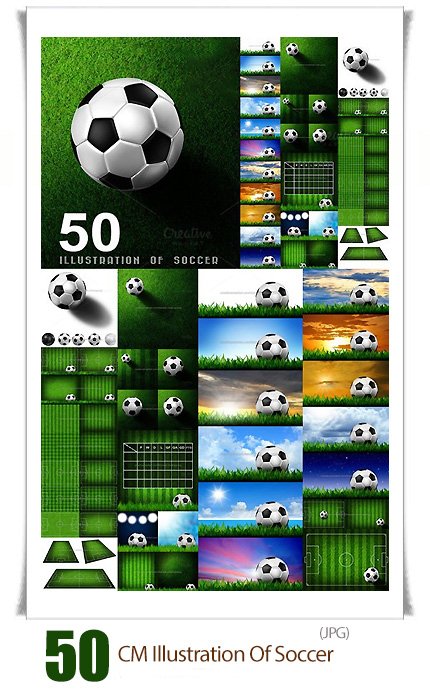 CM 50 Illustration Of Soccer