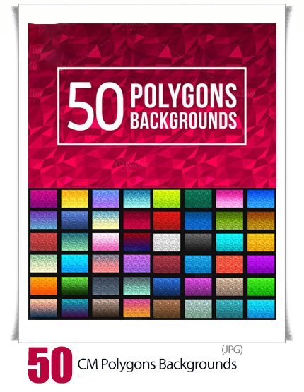 CM 50 Polygons Backgrounds