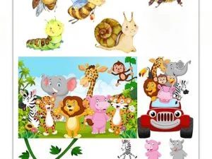 Cute Animals And Insects