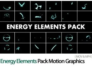 Energy Elements Pack Motion Graphics