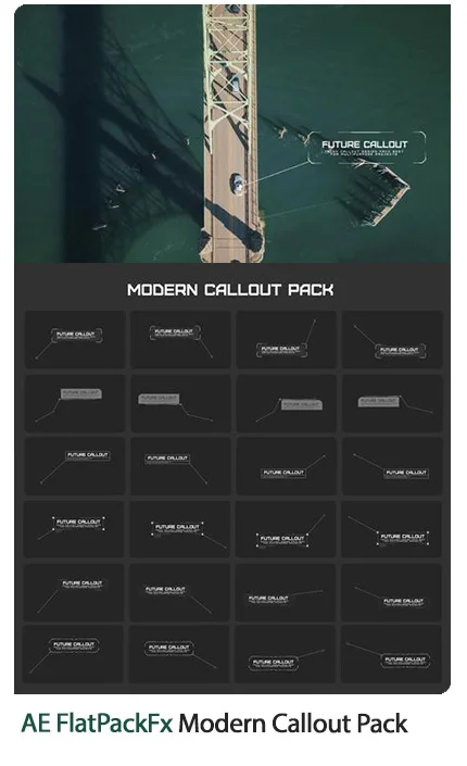 Modern Callout Pack After Effects