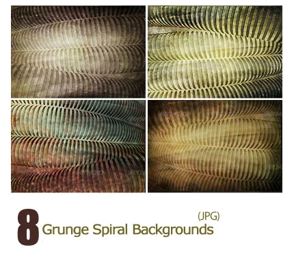 Graphicriver Grunge Sspiral Backgrounds