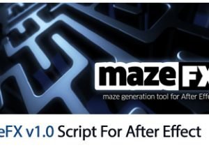 MazeFX v1.0 Script For After Effect