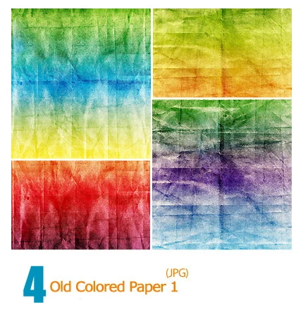 Old Colored Paper 01