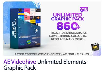Unlimited Elements Graphic Pack V18