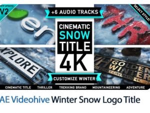 Winter Snow Logo Title V.2