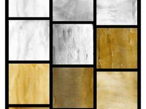 15 Gold And Silver Colors Watercolor Textures