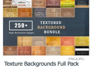 250 Texture Backgrounds Full Pack