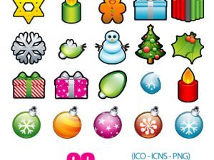 Christmas Icons Set 02