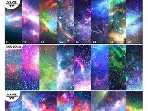 CM 16 Space Galaxy Textures