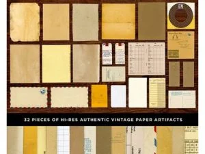 CM Paper Artifacts Texture And Ephemera