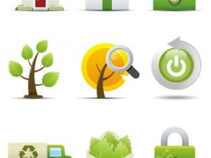 Environment Protection Icon Set