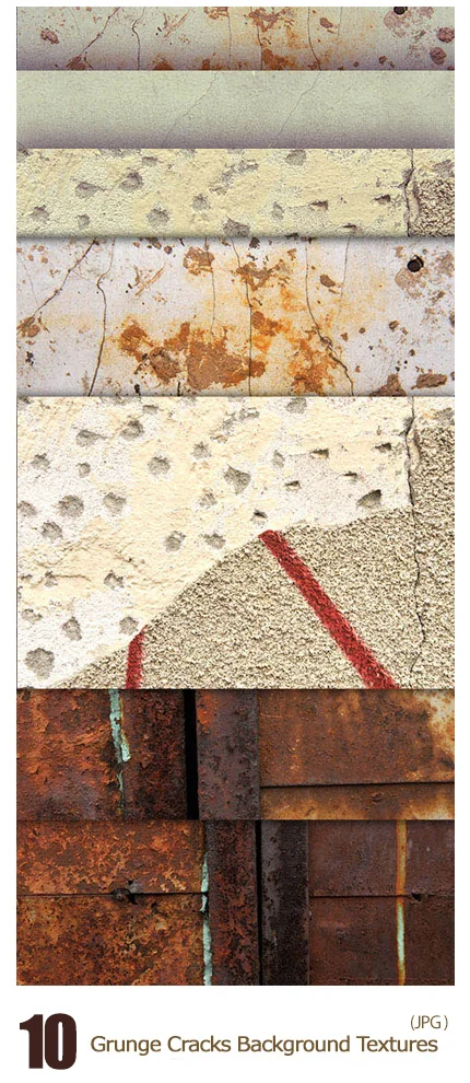Grunge Cracks Background Textures