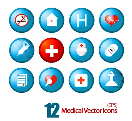 medical vector icons
